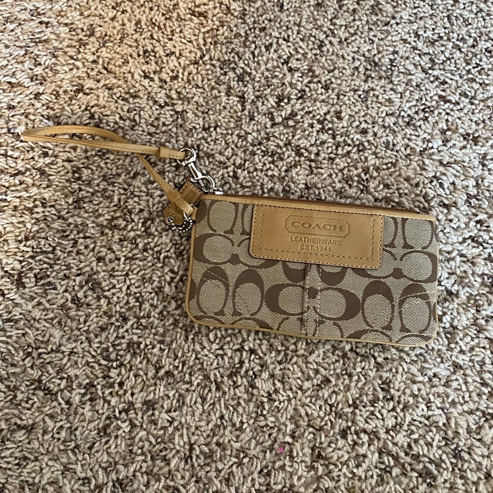 Coach Wristlet